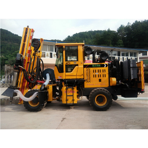 Multifunctional Highway Guardrail Pile Drive